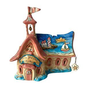 Serenity Church By Heather Goldminc Blue Sky Corp. Large Tealight Candleholder